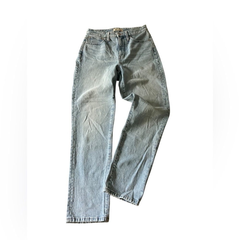 Madewell Women's Curvy Perfect Vintage Jean High Waisted Light Wash 27